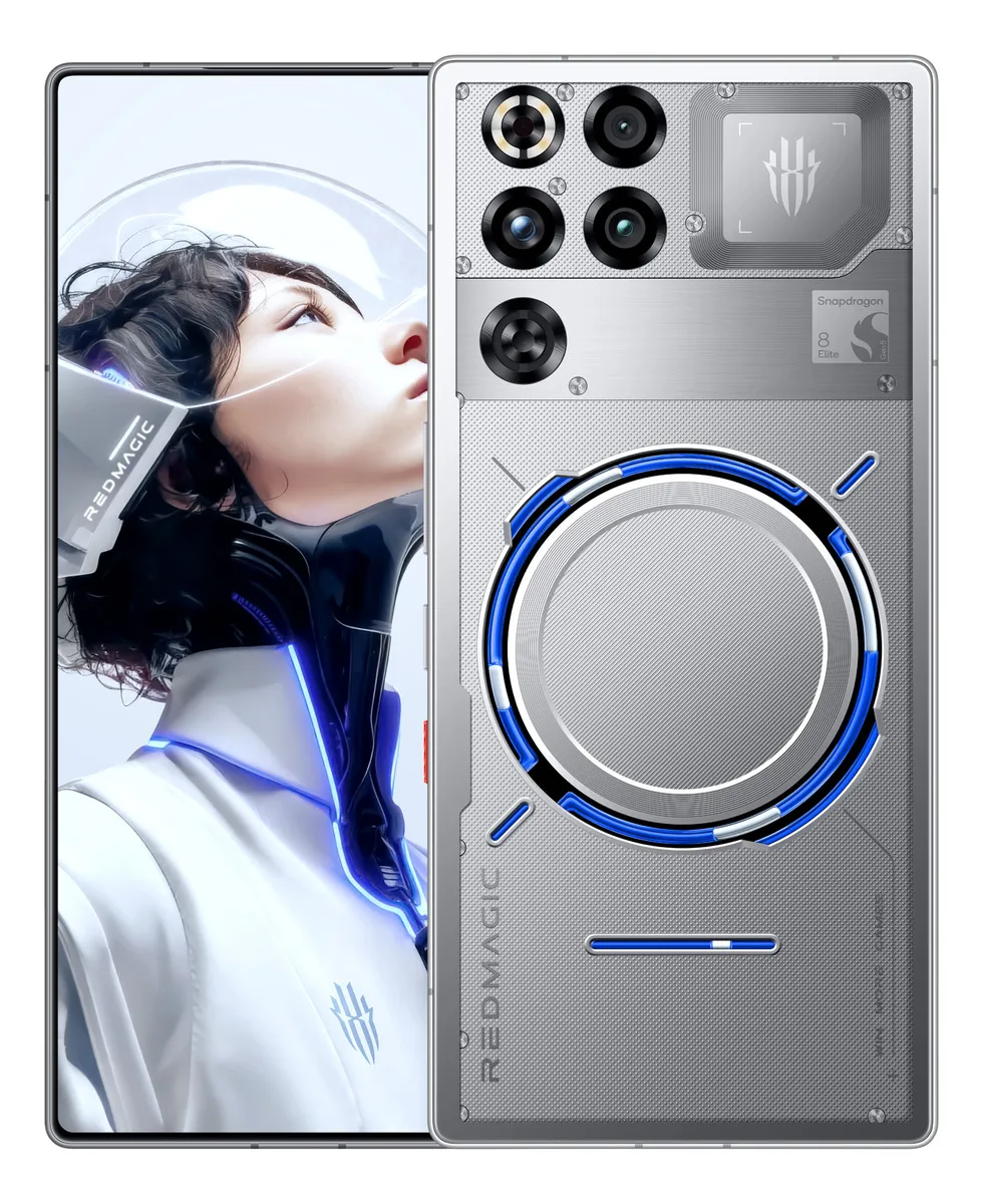 Redmagic 11 Pro 24gb 1tb Teléfono 5g Snapdragon 8 Elite Gen 5 Smartphone 6.85'' Amoled 144hz Refrigeración Líquida 7500mah 80w Carga Inalámbrica Nfc Color Subzero