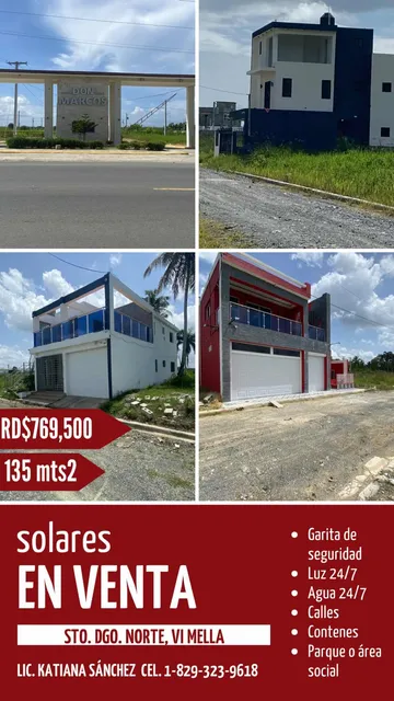 Solares Económicos En Residencial Con Todos Los Servicios.