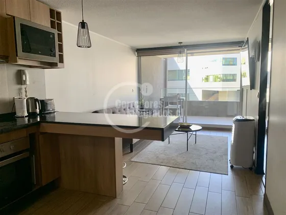 Departamento En Venta De 1 Dorm. En Las Condes