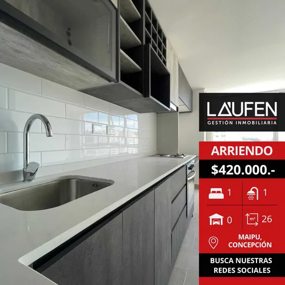Departamento Tipo Studio En Arriendo (100355)