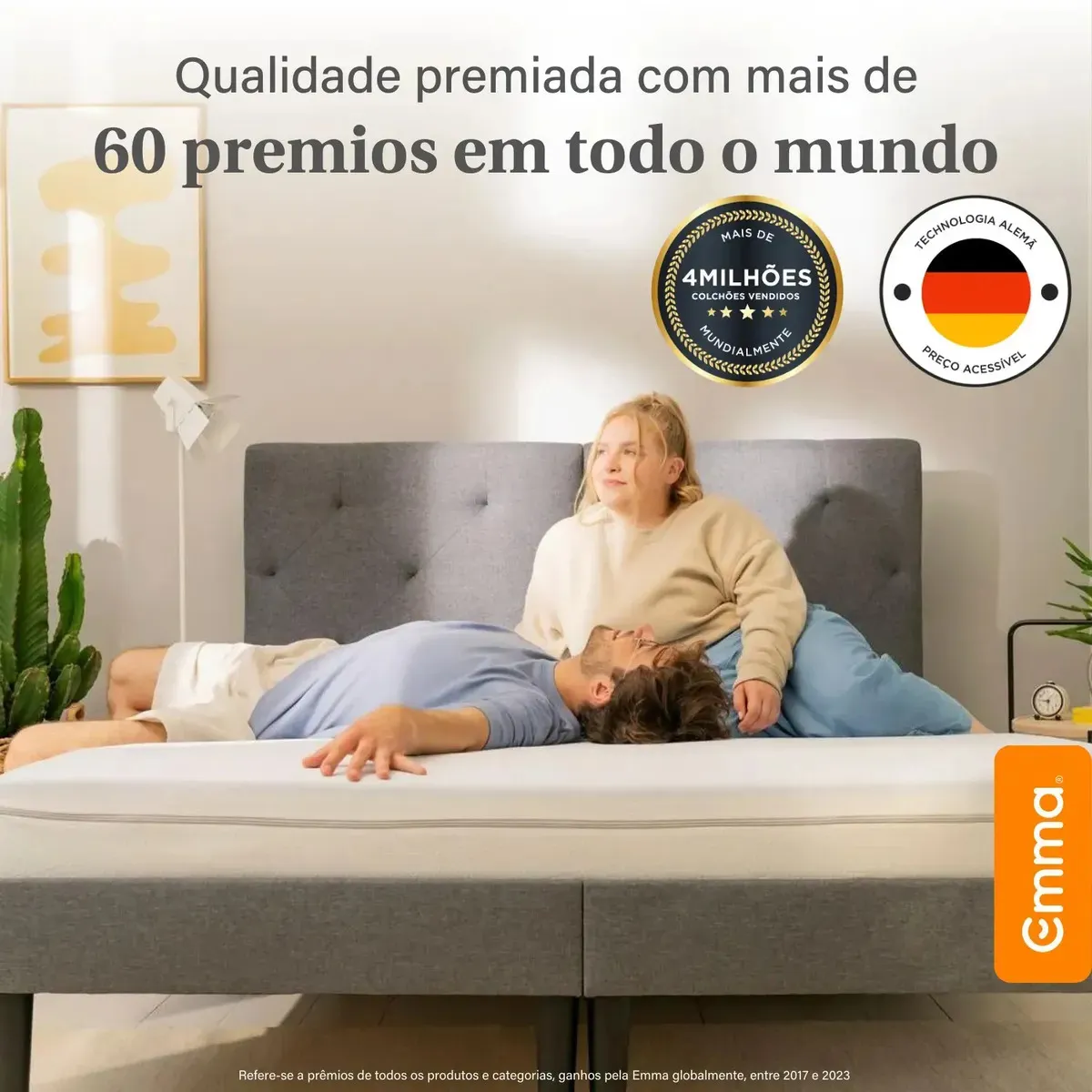 Colchão Casal Emma Duo Comfort 138x188cm Dupla Face com Capa Lavável — foto 9