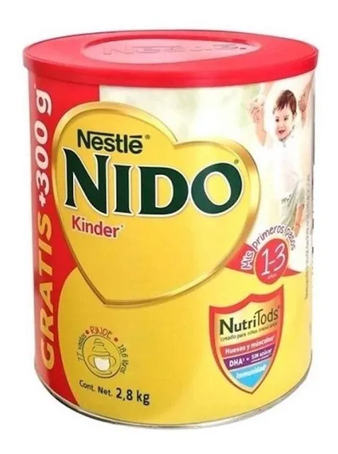 Formula Infantil En Polvo Nestle Nido Kinder En Lata 2 8kg Envio Gratis Formula Infantil En Polvo Nestle Nido Kinder En Lata 2 8kg Envio Gratis