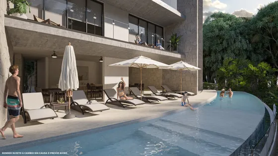 Departamento En Venta En Tulum Country, Quintana Roo, Sek, Acceso A Wellness Center