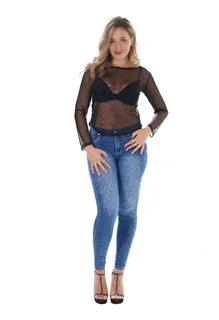 Blusa transparente con angeles hotsell
