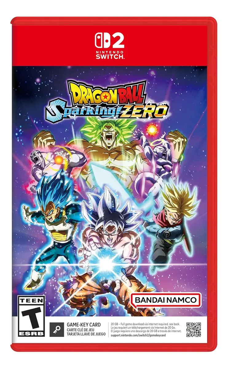 Dragon Ball Sparking Zero Launch Edition Switch 2
