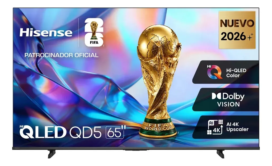 Televisor Hisense | 65 Pulgadas | Hi-QLED 4K | 65QD5SV