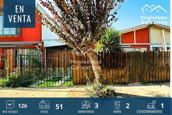 Casa De Un Piso En Venta De 3 Dorm. En Quilicura