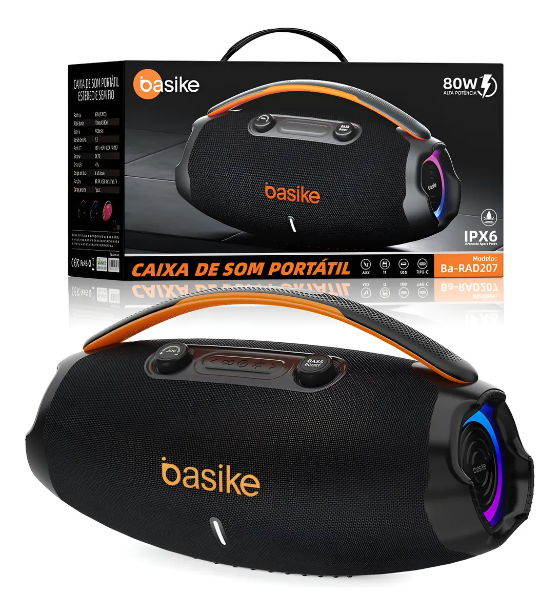 Caixa de Som Basike
