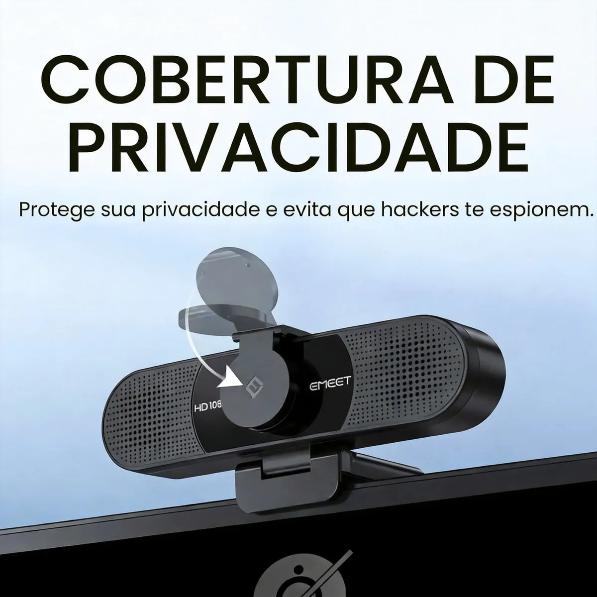 EMEET C960 Webcam 1080P Camera Para Pc Streaming Microfone Full HD Video Conferencia
