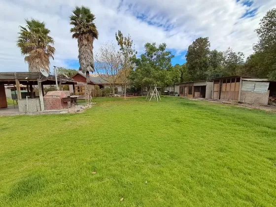 ¡gran Oportunidad! Parcela En Padre Hurtado Casa Y Piscina