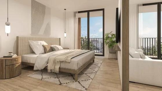 Venta Apartamento 1 Dormitorio Blanqueada En Pozo