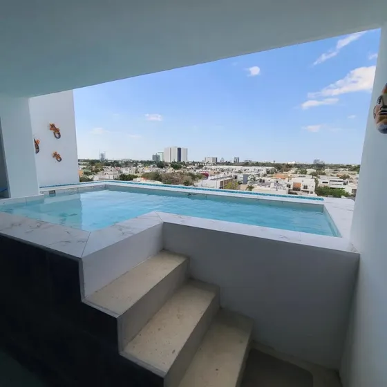 Penthouse De 3 Recamaras En White West En Venta, Montebello,  Merida, Yuc