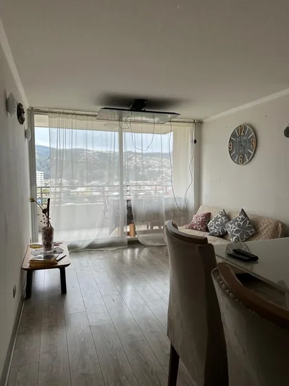 Arriendo Dpto En Valparaiso, Amoblado, Excelente Vista 