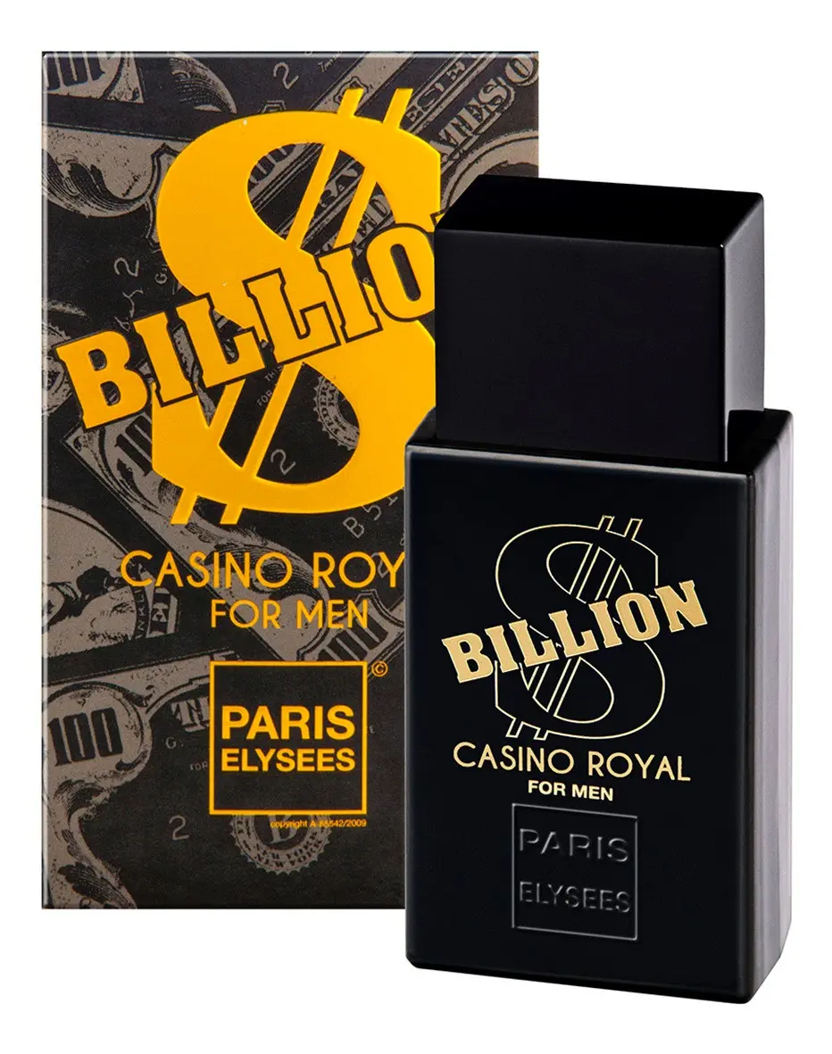 Perfume Billion Casino Royal 100ml - Paris Elysees