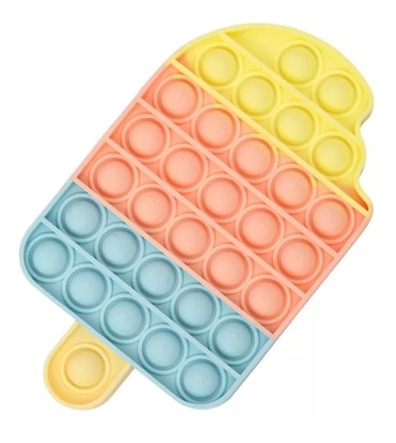 Pop It Push Bubble Fidget Paleta Antiestres Burbuja 1 Pieza | Mercado Libre