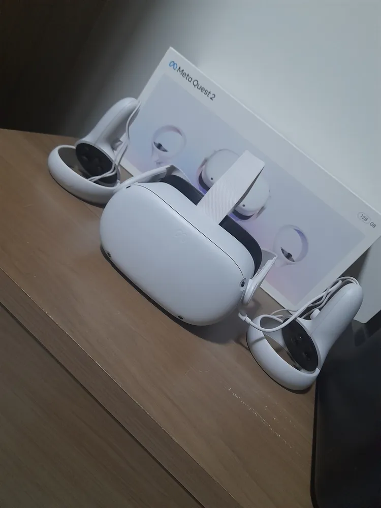 Oculus quest 899-00182-02 2 128gb máscara de realidade virtual