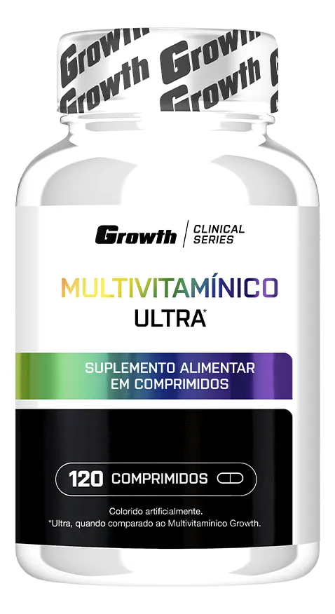 Multivitamínico Ultra 120 Comp. Growth Supplements