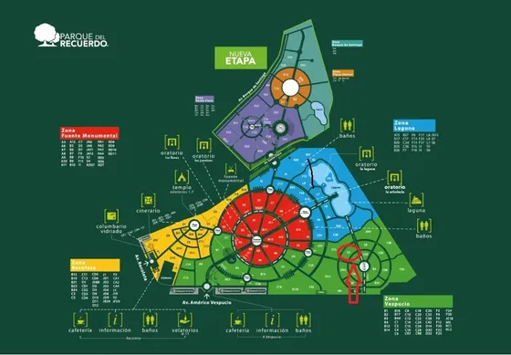Nicho Con 3 Capacidades , Hormigón, Perpetua