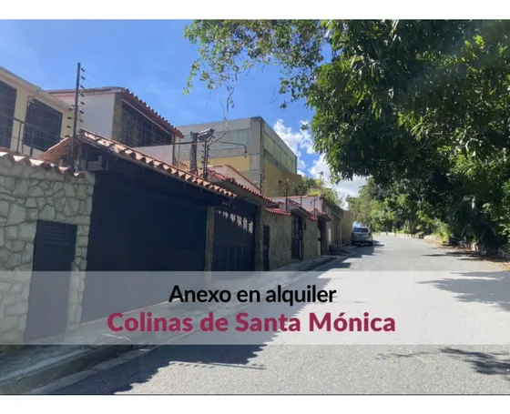 Alquiler Anexo Nuevo,comodo Y Acogedor, En Colinas De Santa Monica