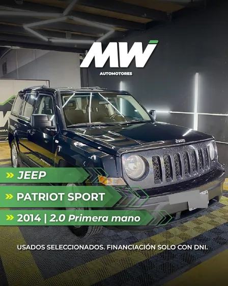Jeep Patriot 2.0 Sport 4x2 156cv Mtx