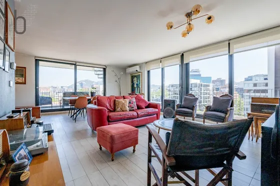 Hermoso Duplex Con Quincho Privado En Rootop - Providencia