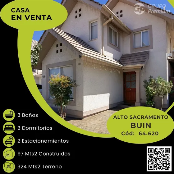 A64620 - Venta Casa Alto Sacramento Buin - 3d3b2e1atico