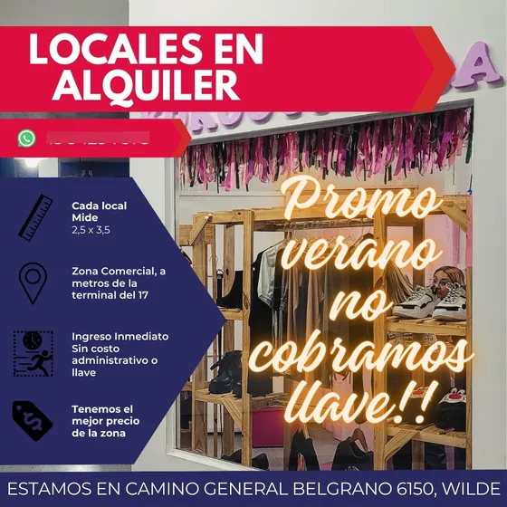 Se Alquilan Locales En Galería Comercial.