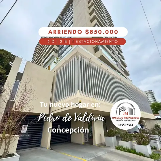 Arriendo Espectacular Departamento En Pedro De Valdivia, Ccp