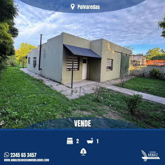 Se Vende Propiedad Con Extenso Terreno En La Localidad De Polvaredas.