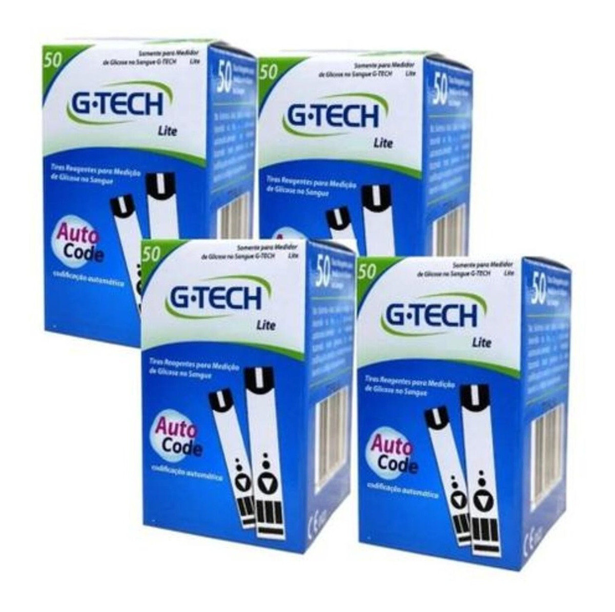 Tiras Teste Glicemia Farmácia Popular Kit 200 Tiras Reagentes G-tech Free Lite Teste De Glicemia | Mercado Livre