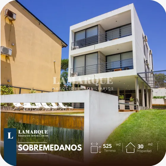 Complejo Sobremedanos |  Departamento Dos Ambientes Ostende (bluebed)
