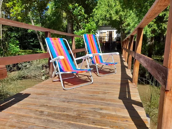 Cabaña En Isla Del Delta, Tigre, Para 2 / 3 Personas, Lote Privado, Muelle Exclusivo, Parrilla,  Kayak