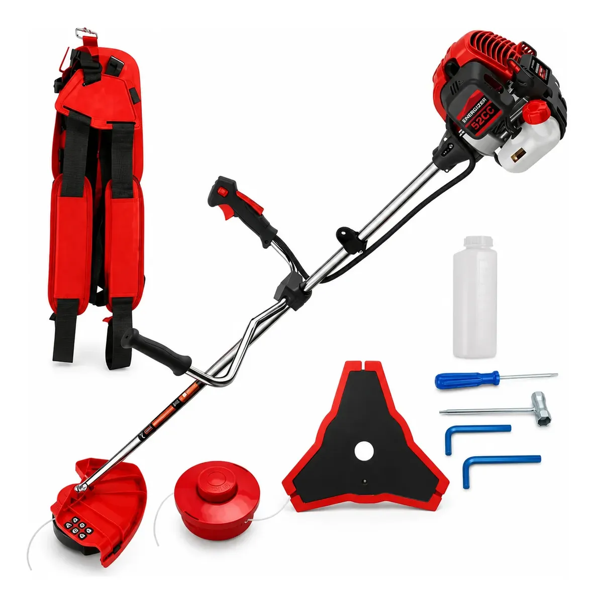 Desmalezadora A Explosion 1.9hp 52cc + Accesorios Energizer