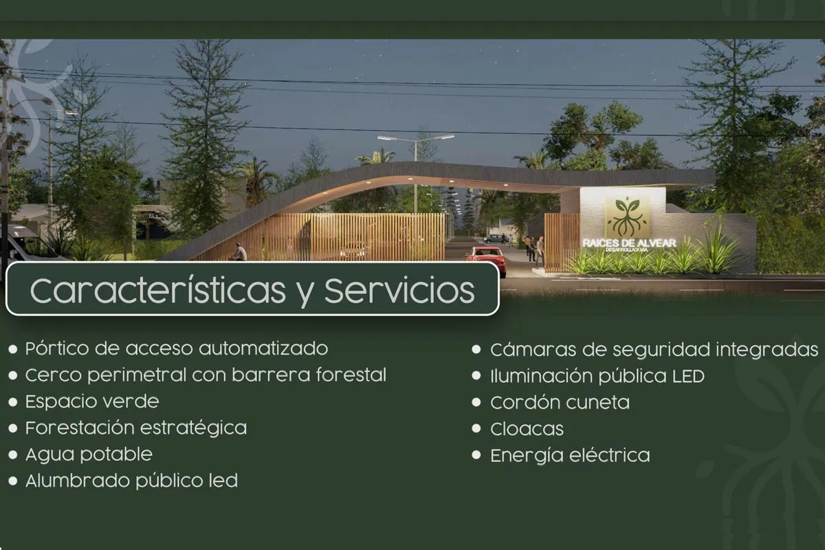 Roots of Alvear Residential Development for Sale – Financing Available