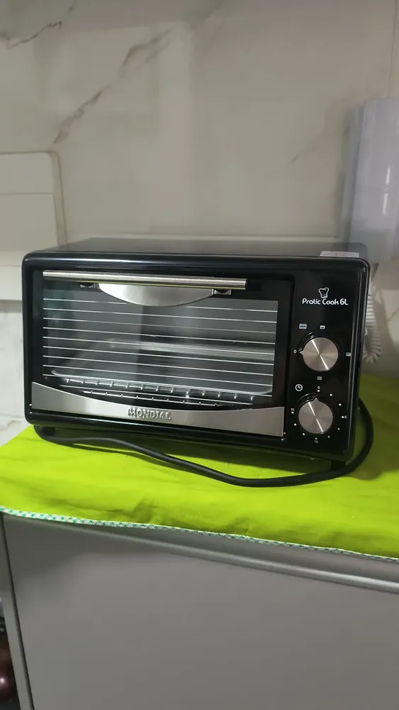 Forno Elétrico Mondial Fr-09 Pratic Cook 6l 650w Preto | MercadoLivre