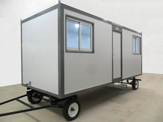 Modulo Habitable Container Casilla Rural Trailer San Juan