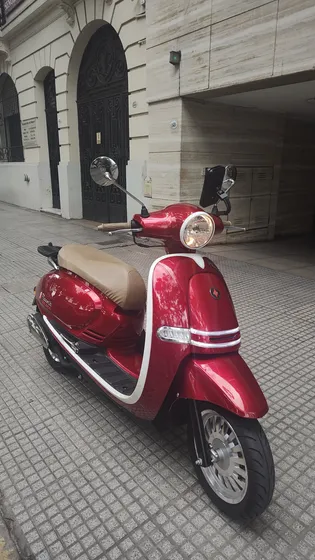 Scooter Gilera Picola Cc Roja 1059 Km.