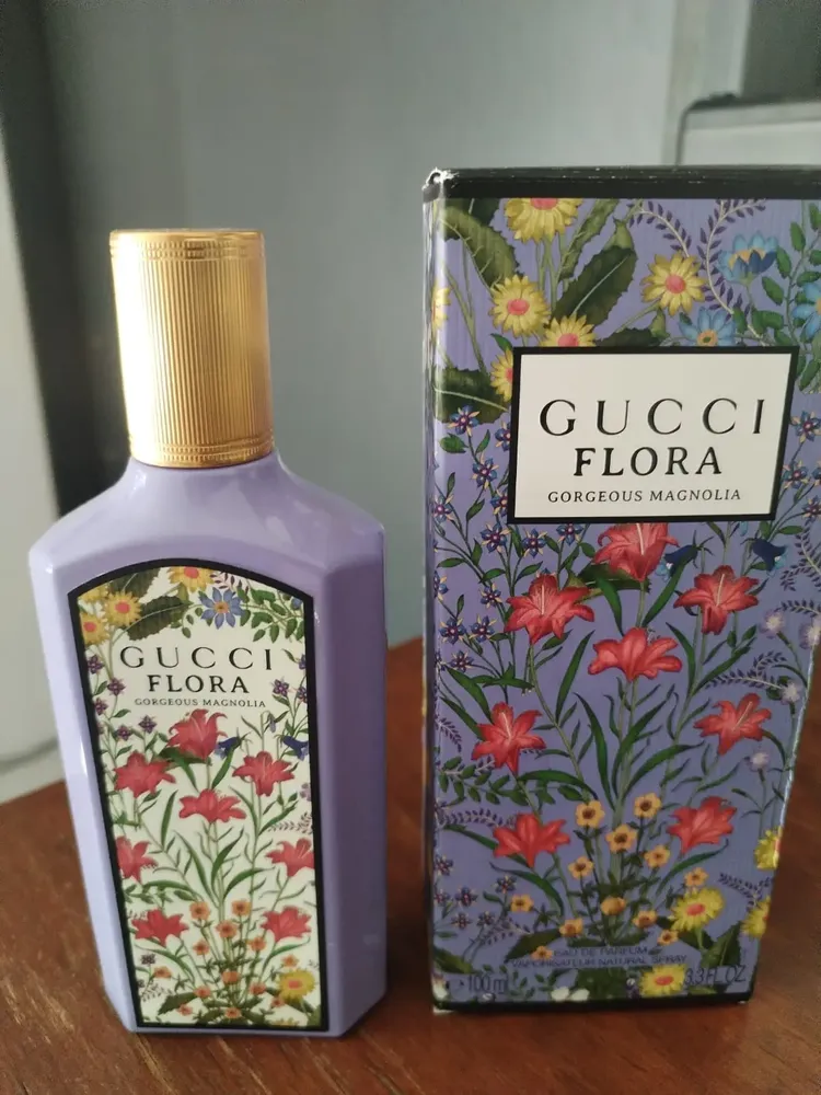 Perfume Gucci Flora Gorgeous Magnolia EDP 100mL Floral Spray