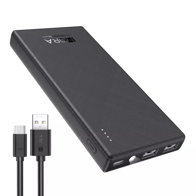 Batería Externa 30000mAh, PowerCore Power Bank 3 Conectores de