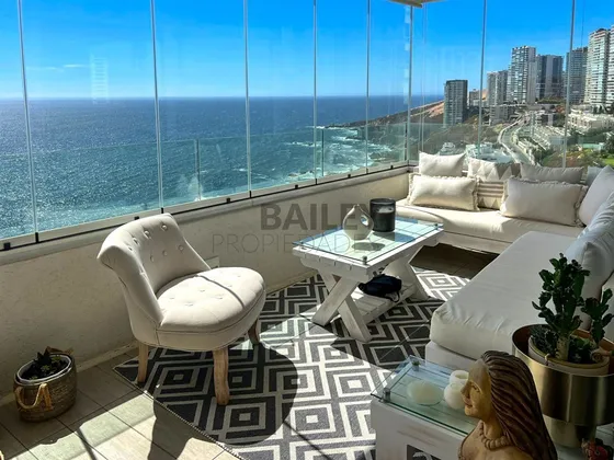 Departamento En Venta De 3 Dorm. En Viña Del Mar