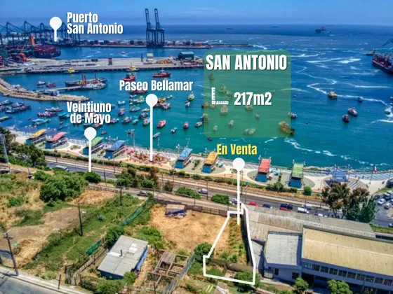 Terreno En Venta En San Antonio - Frente Al Mar