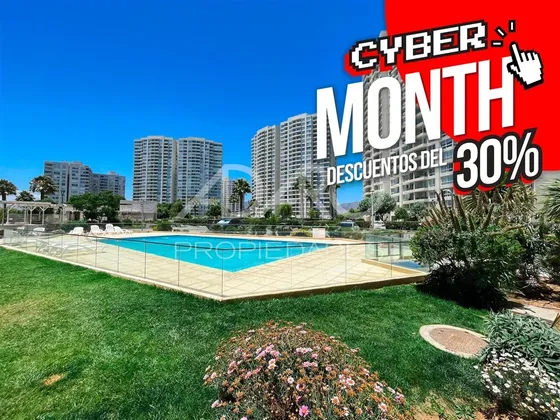 Departamento Amoblado En Arriendo 2d/1b En Coquimbo.