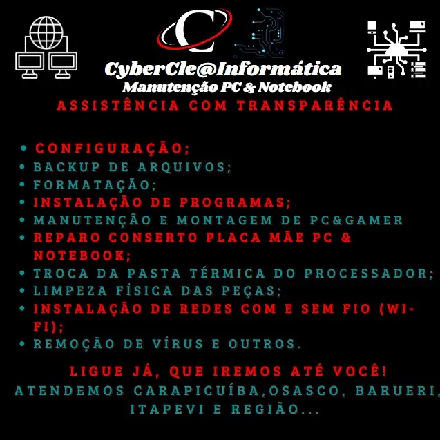 Manutenção Pc & Notebook