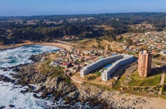 Venta Depto  3d, 2b, 1e Frente Al Mar El Tabo (98146)