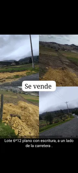 Venta De Lote Plano Con Escrituras Y Documentos Al Dia Gran Ferta!