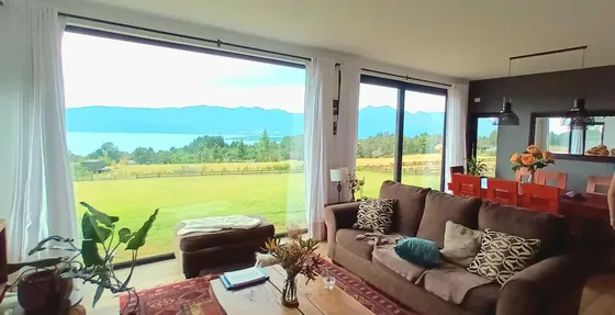 Casa Con Vista Panorámica Al Lago Villarrica, Pucón