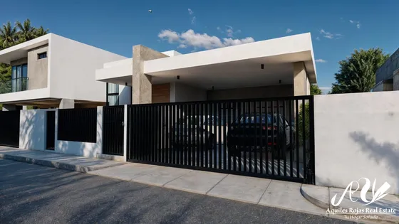 Hermosa Casa En Proyecto Cerrado En Santiago
