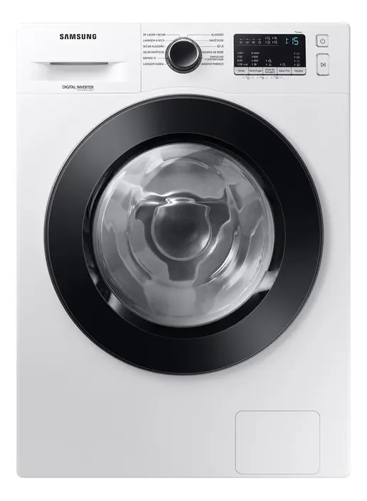 Lava E Seca Samsung Wd11m Com Digital Inverter Branca 11kg Cor Branco