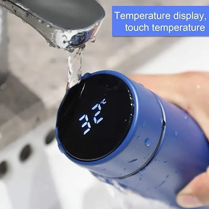 Termo Acero Inox Sensor Temperatura 500ml Botella Termica