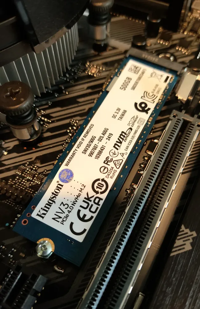Ssd Kingston Nv3 500gb M2 2280 Nvme Pcie 4.0 Gen 4x4 Ultra R